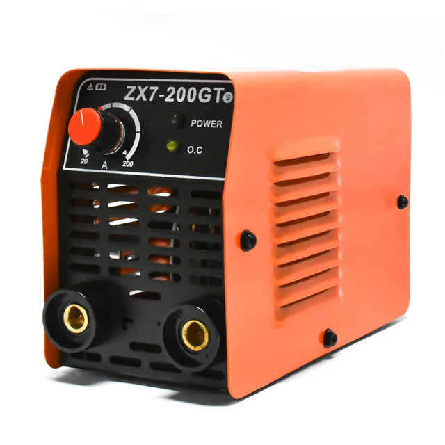 Maquina De Soldar Inverter Zx7-200 Mma Blanco