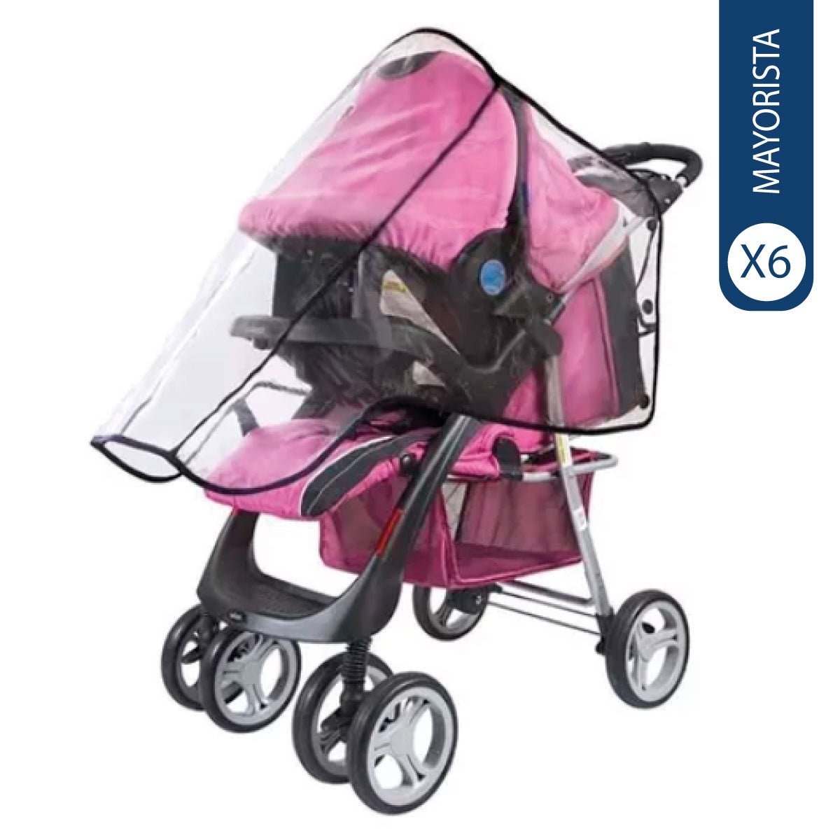 Pack 6 protectores de clima para coche infanti rainy day