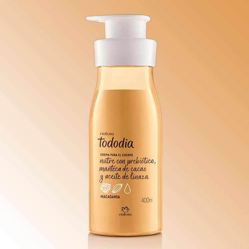 Crema Para El Cuerpo Natura Tododia Macadamia 400 Ml
