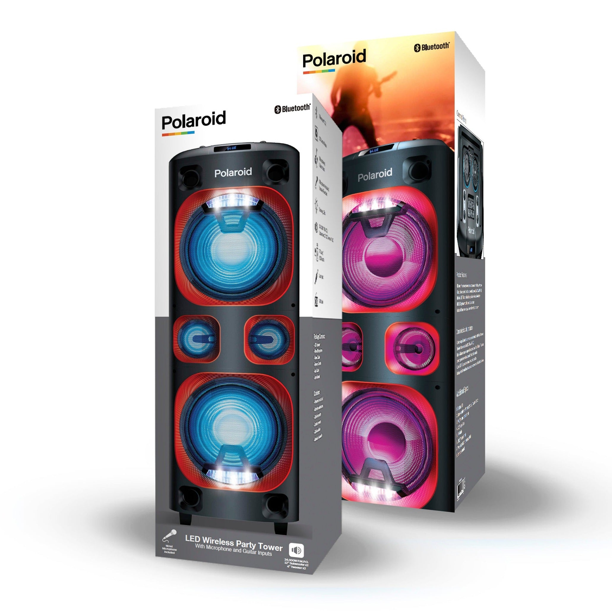 Parlante Bluetooth 12 Wireless Party Tower Polaroid [Open box]  [2wall]