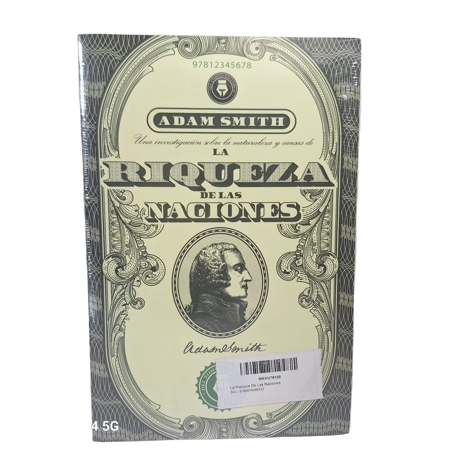 Libro Adam Smith La Riqueza De Las Naciones