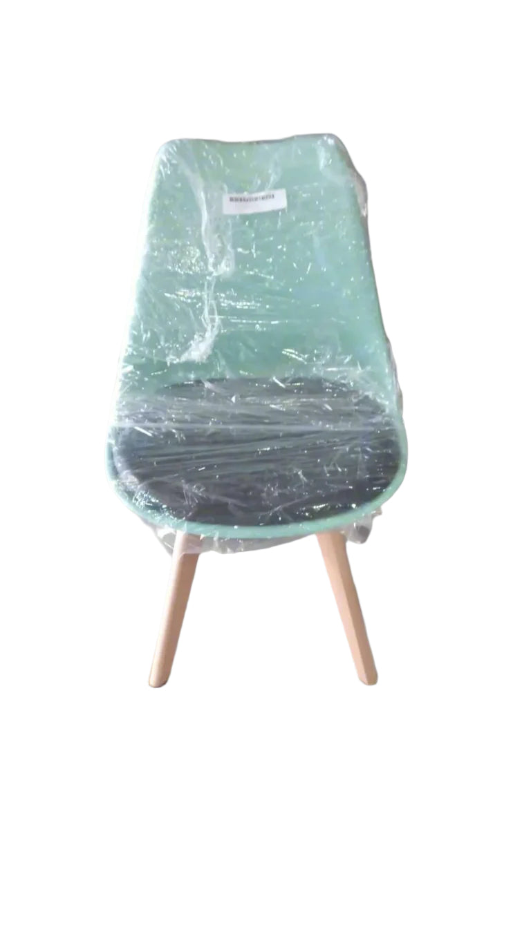 Silla Klik Tulip Acolchado Menta / Negro