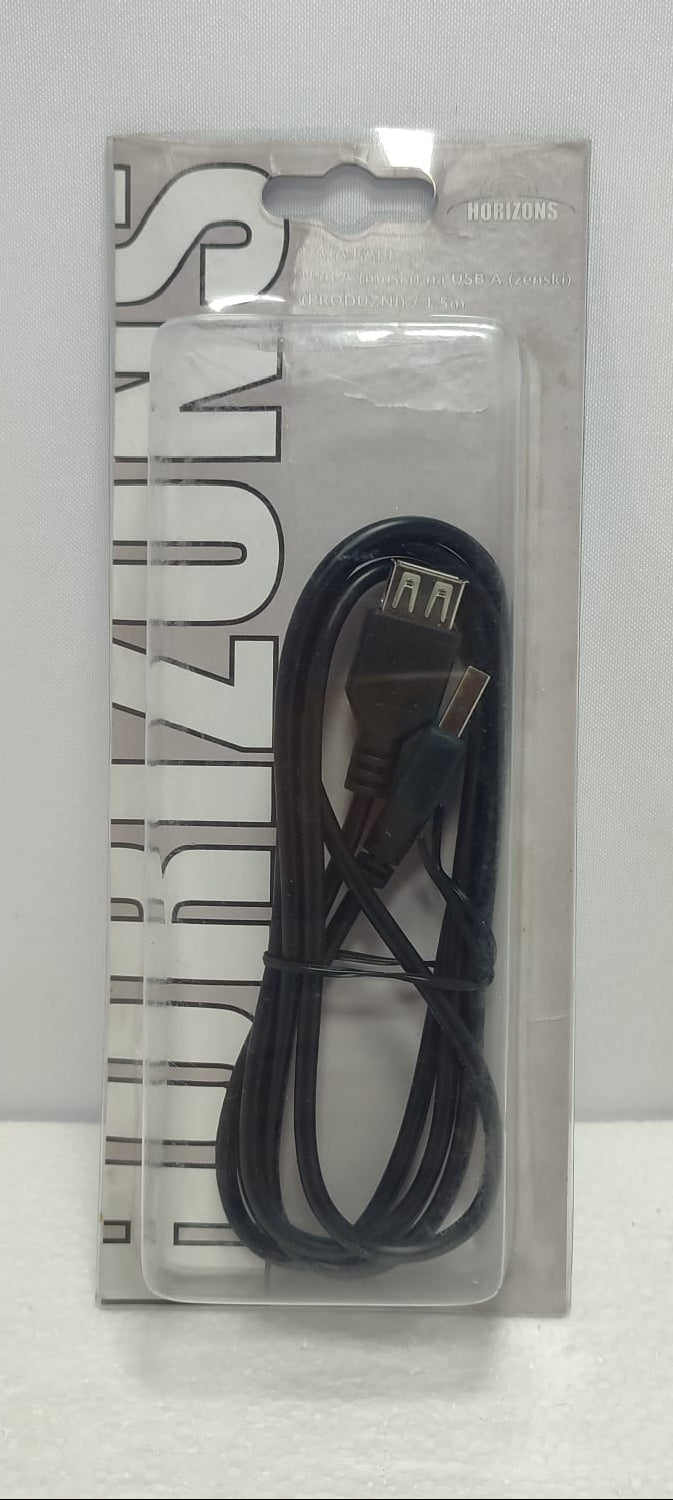 Cable De Datos Horizons Usb A A Usb A Negro
