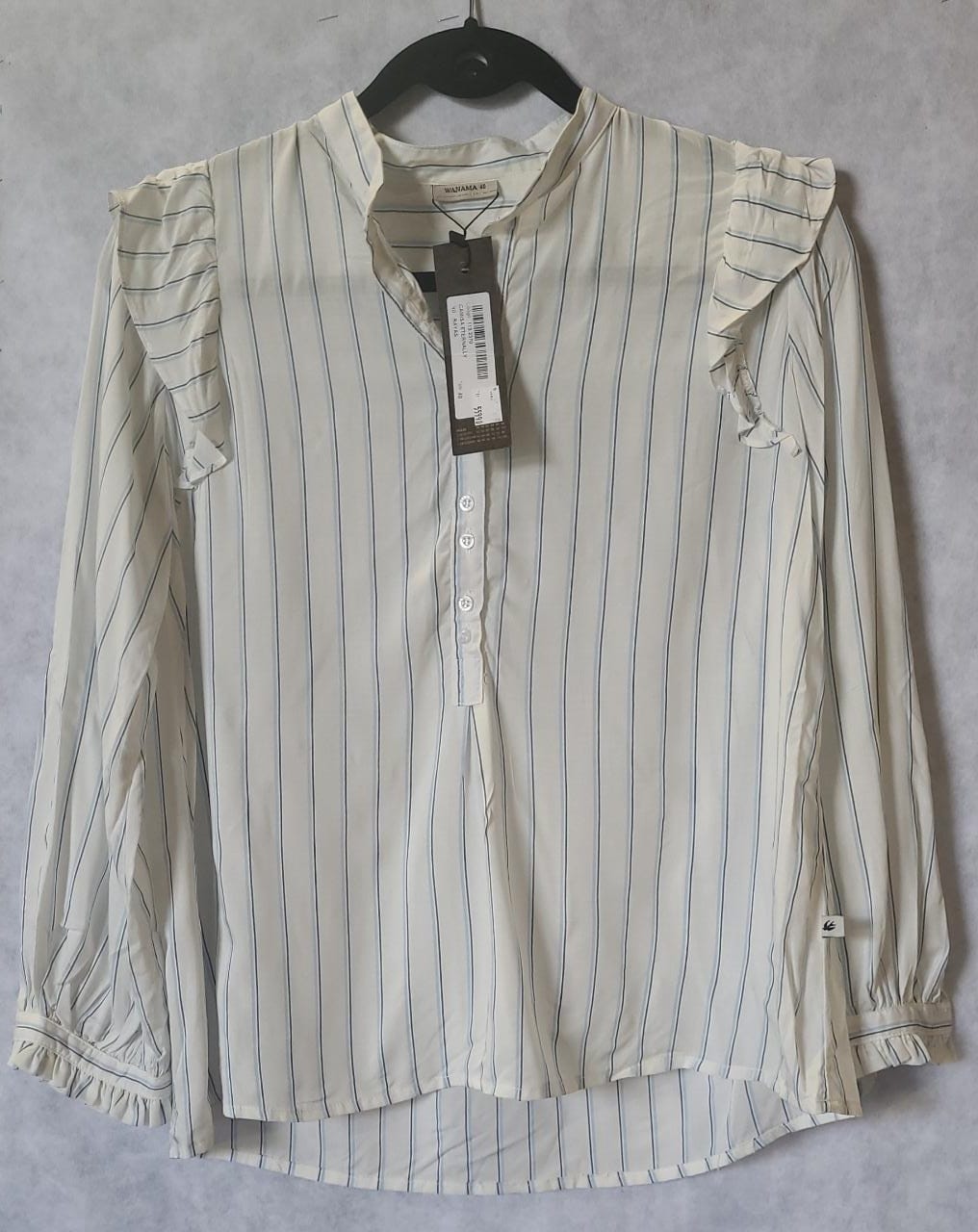 Camisa Wanama Eternally Rayas Life Atzle 40 Femenino