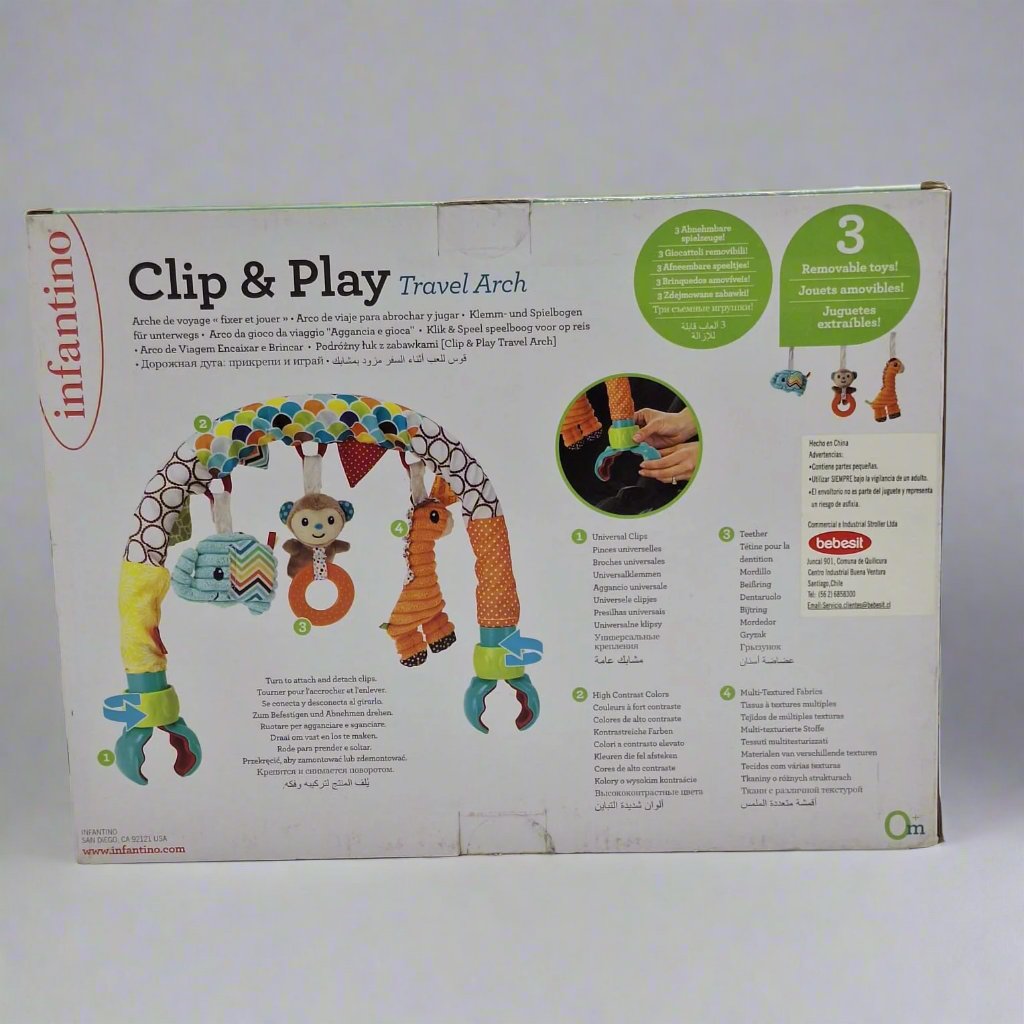 Movil Musical Infantino Animales 0+M Unisex