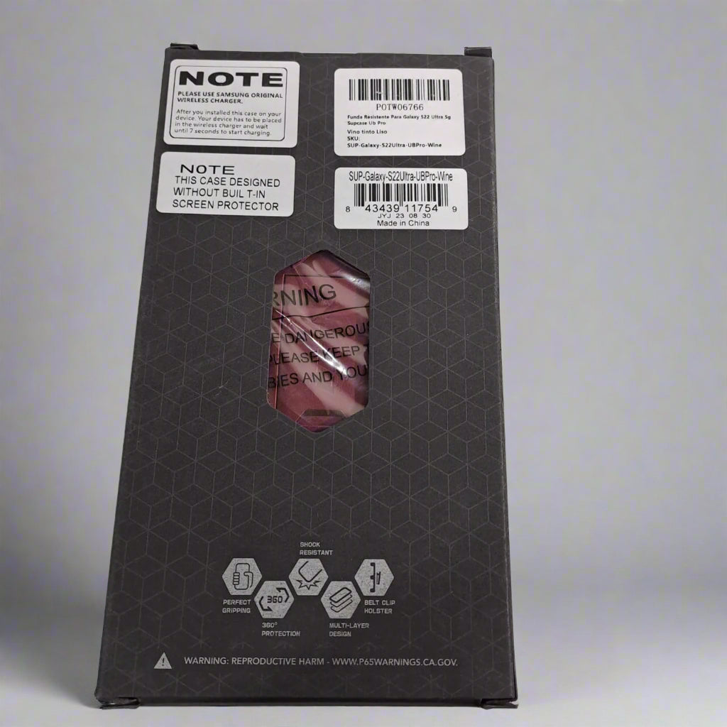 Funda Resistente Supcase Para Galaxy S22 Ultra 5G Ub Pro Liso