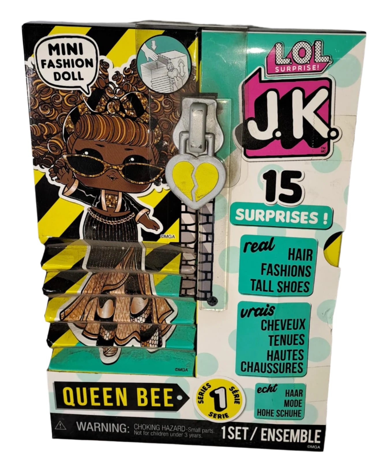 Muñeca Queen Bee Lol Surprise Jk Mini Fashion 15 Sorpresas