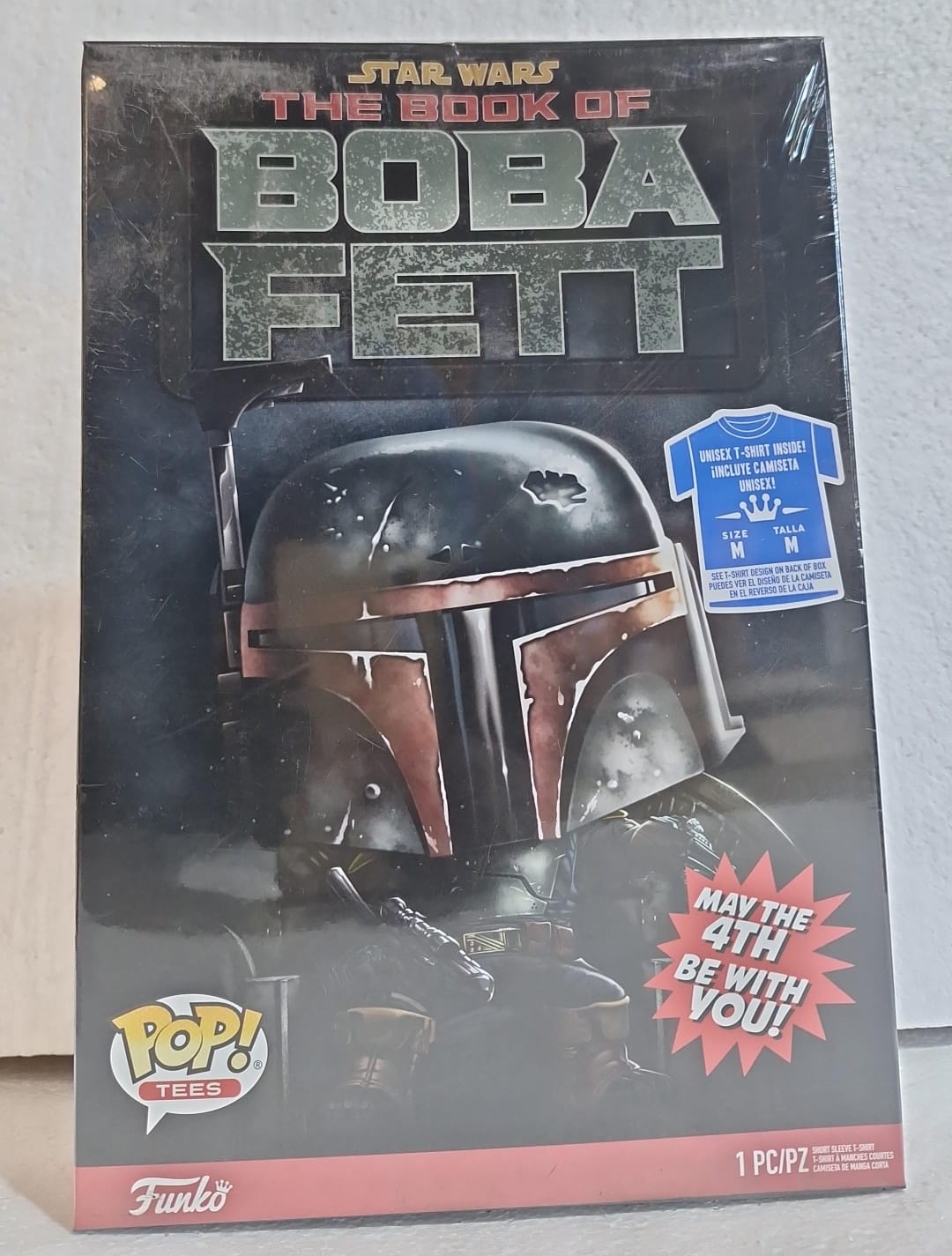Camiseta Manga Corta Star Wars Funko Pop The Book Of Boba Fett Talla M