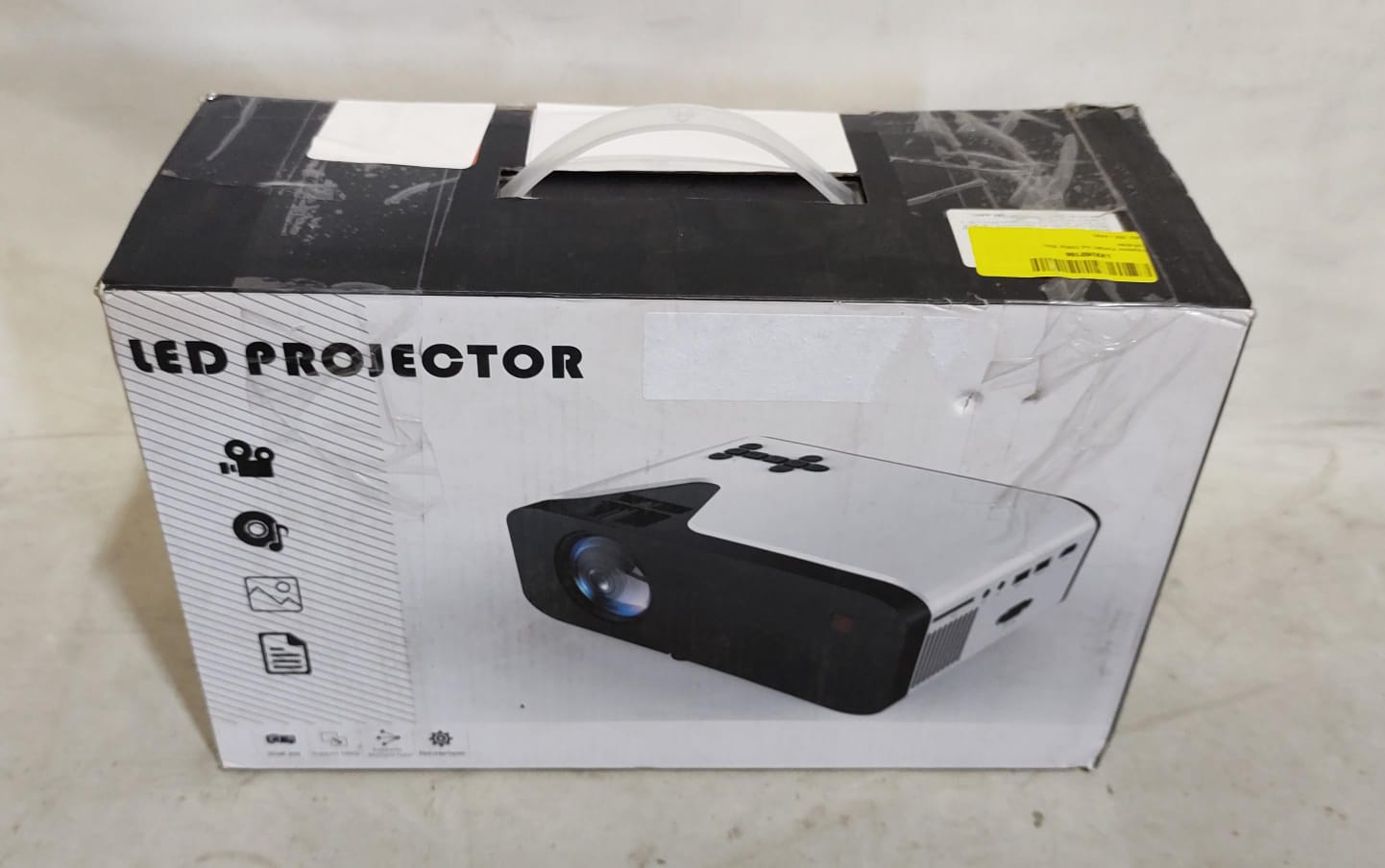 Mini proyector portátil full hd