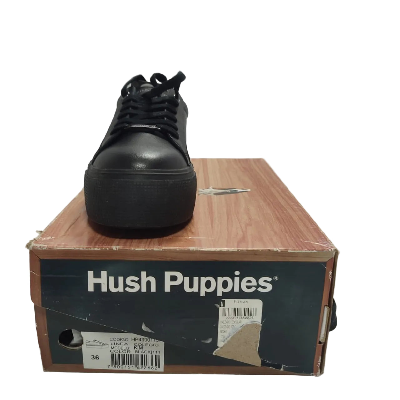 Zapatilla Escolar Hush Puppies Kim 36