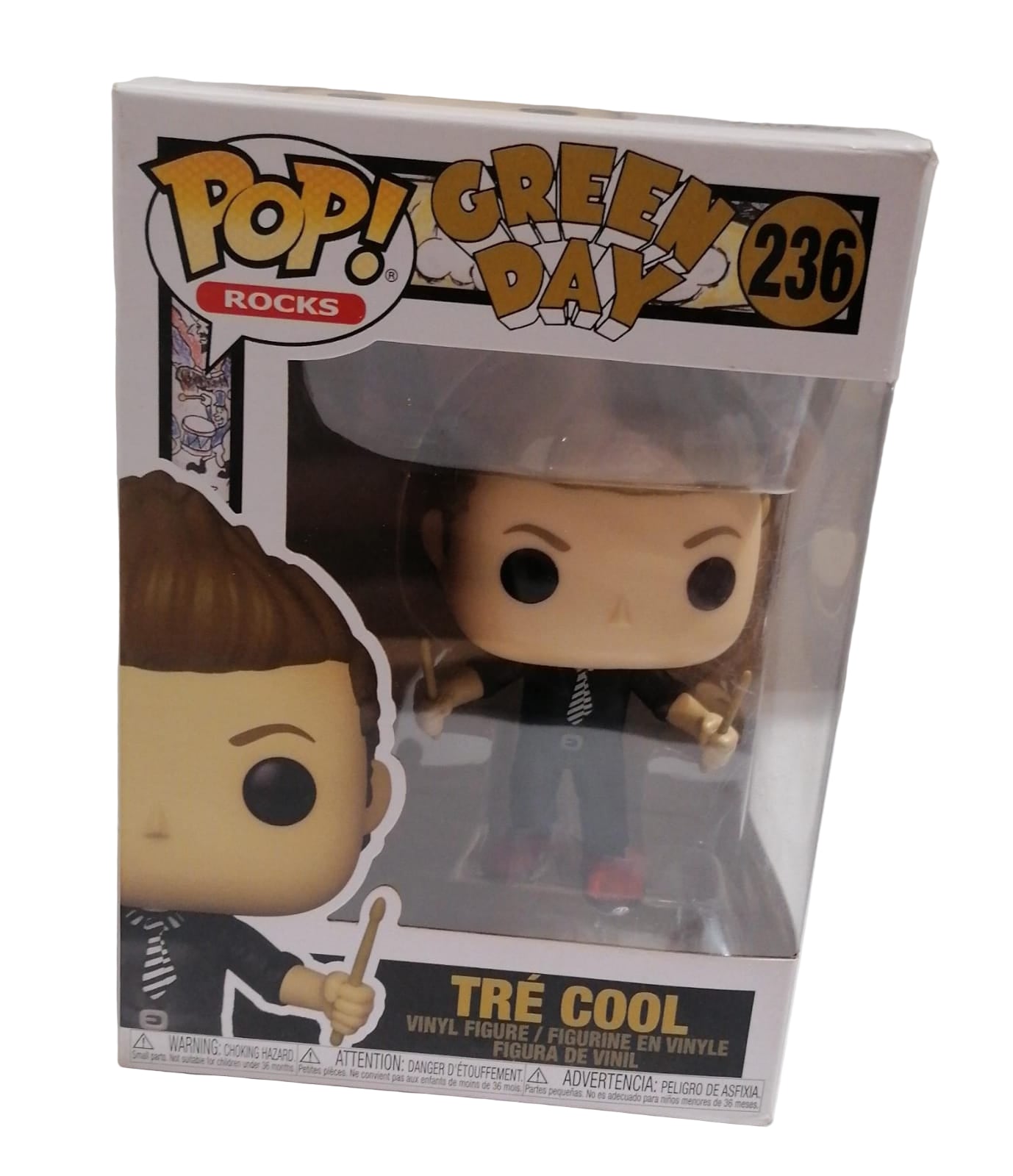 Green Day Funko Pop Tre Cool 236