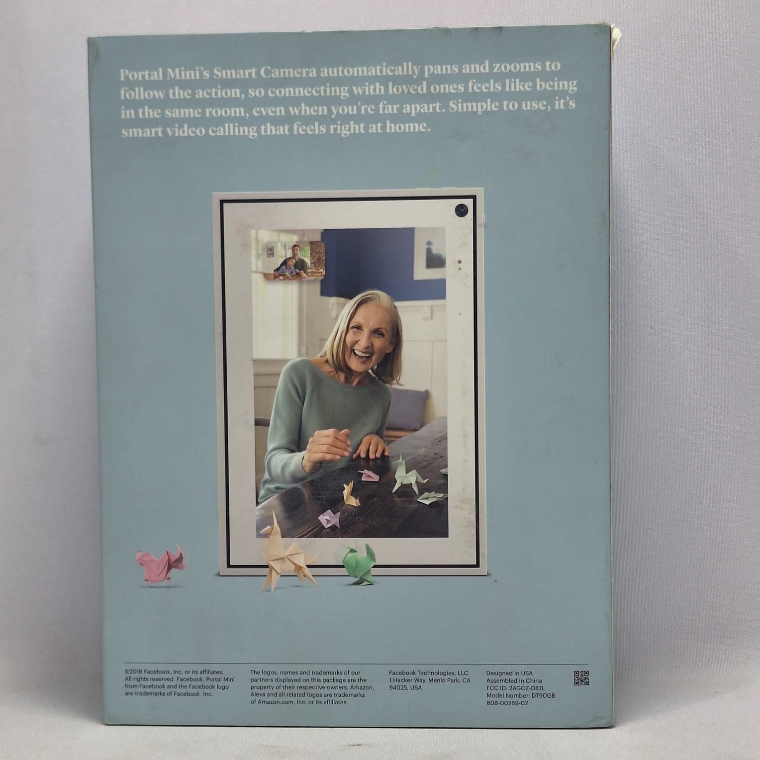 Porta Retrato Inteligente Portal Mini 8" Display Blanco