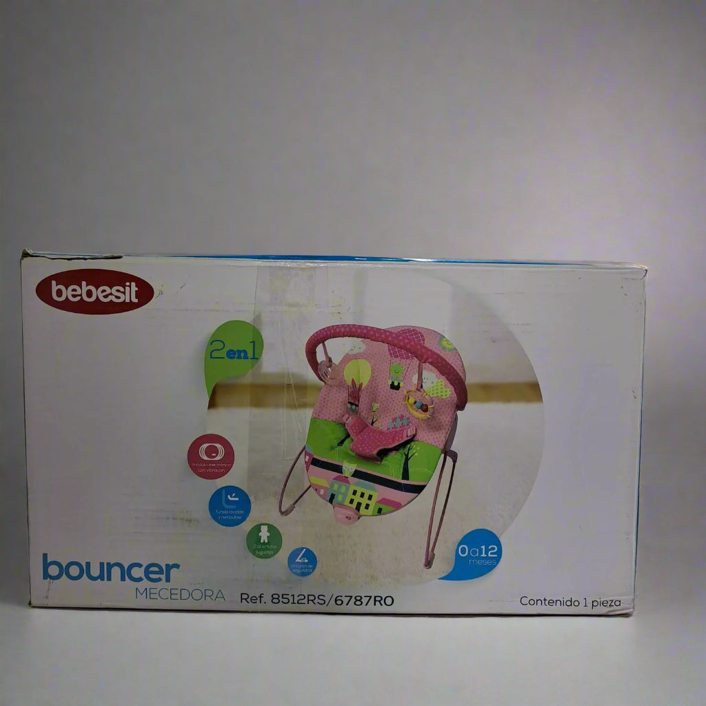 Silla Nido Vibradora Rosa Bebesit