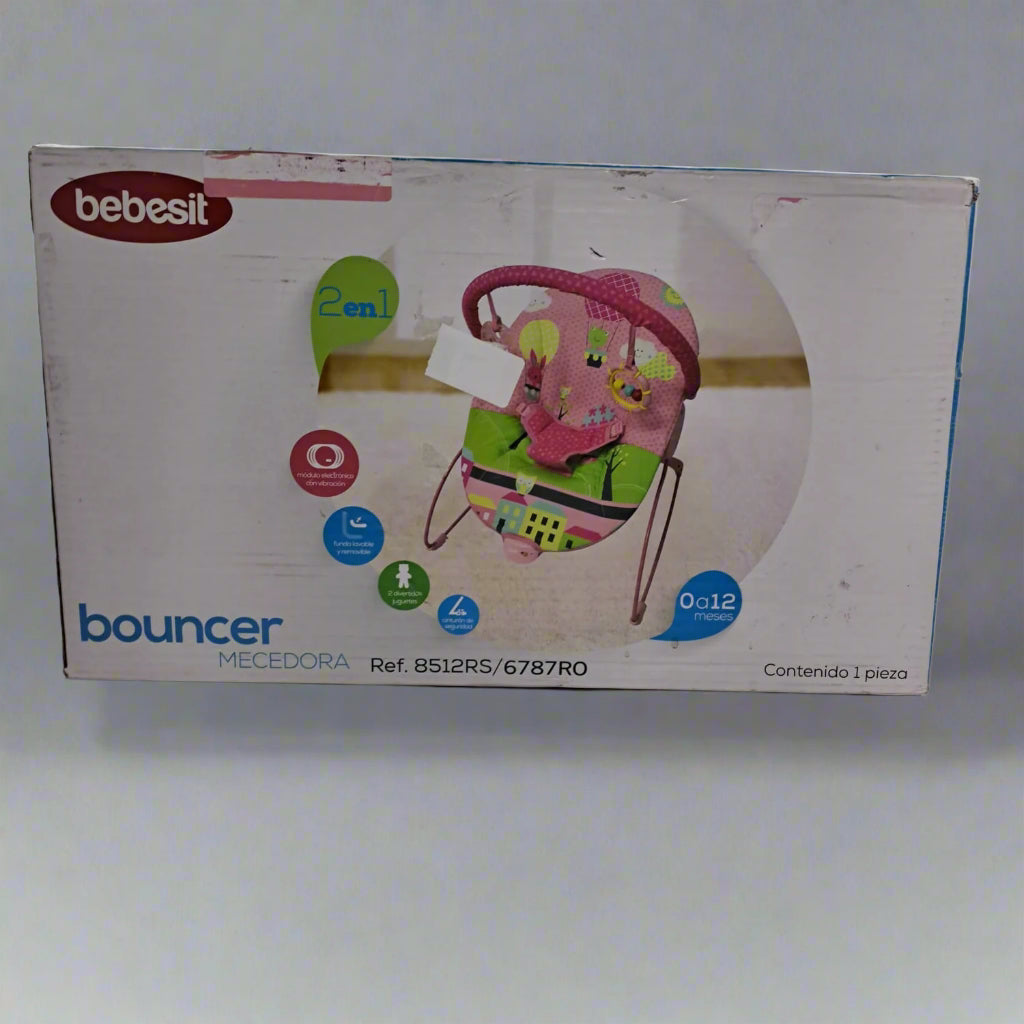 Silla Nido Vibradora Rosa Bebesit