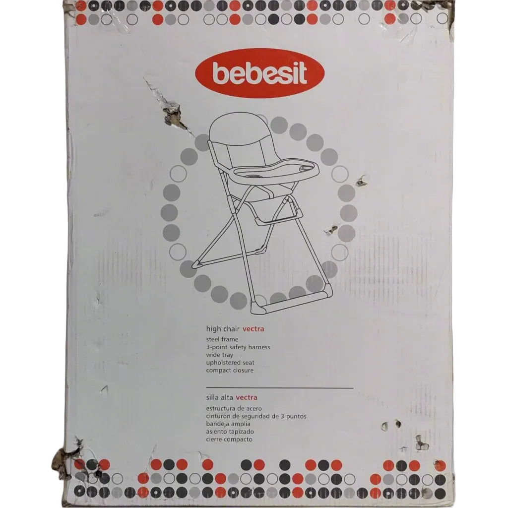 Silla de Comer para Bebe Vectra K06 Amarillo, Bebesit