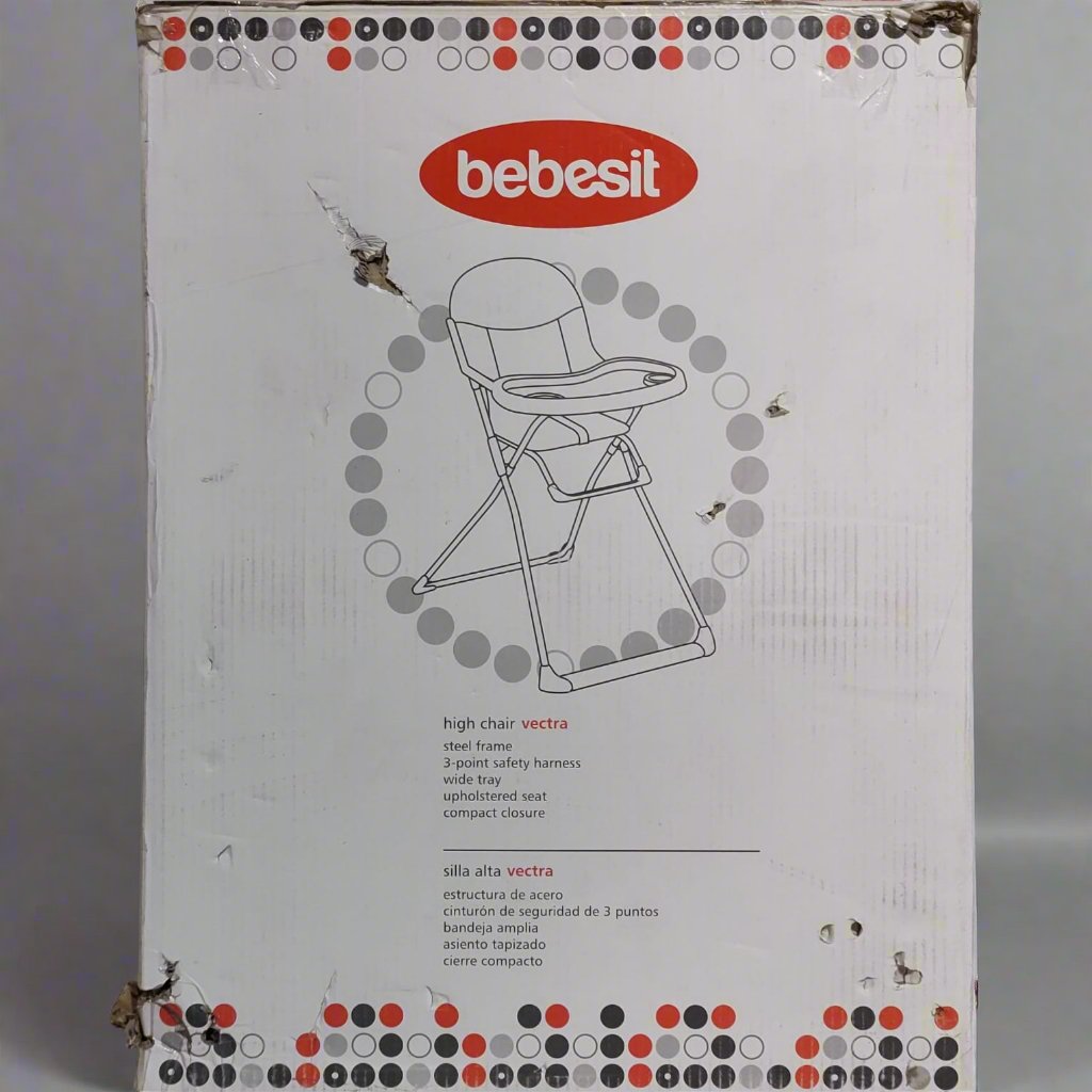 Silla de Comer para Bebe Vectra K06 Amarillo, Bebesit