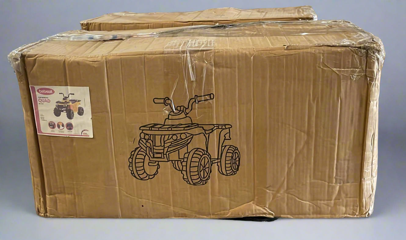 Cuatrimoto Bebesit Quad Blanco Caja