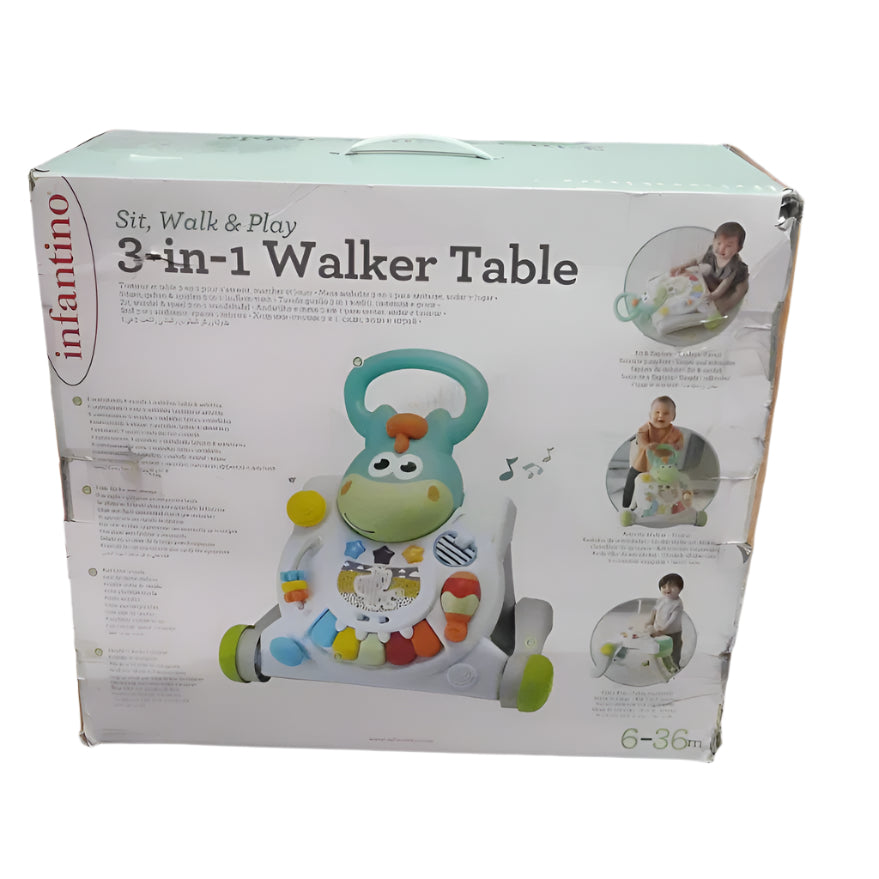 Caminador Centro de Actividades Infantino 3 en 1