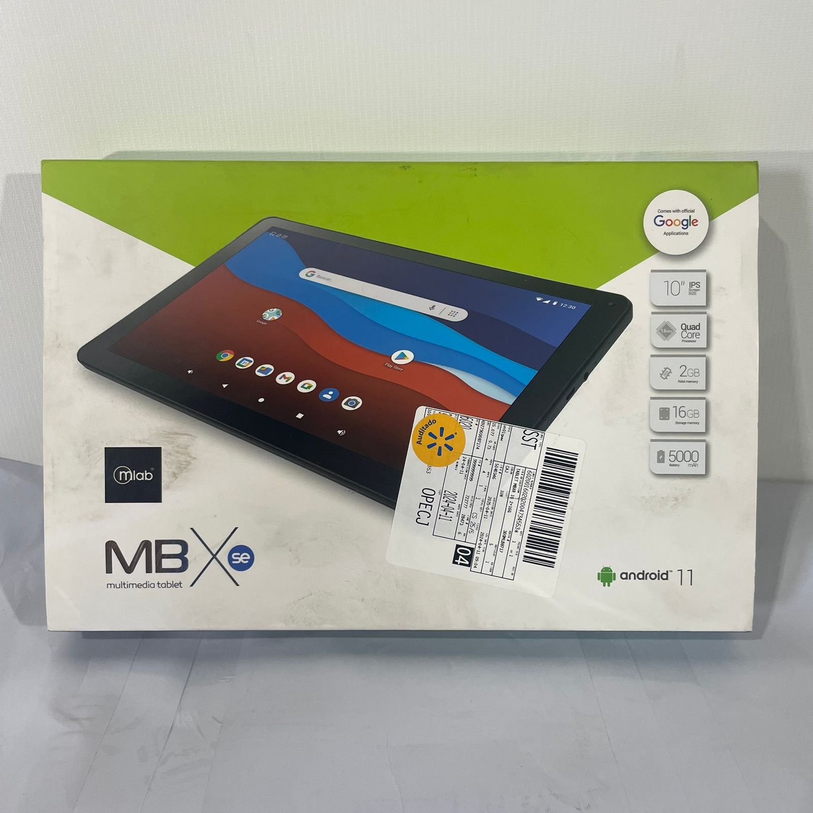 Tablet Mlab Mbx Se 16Gb Negra 10¨[Openbox][wall]