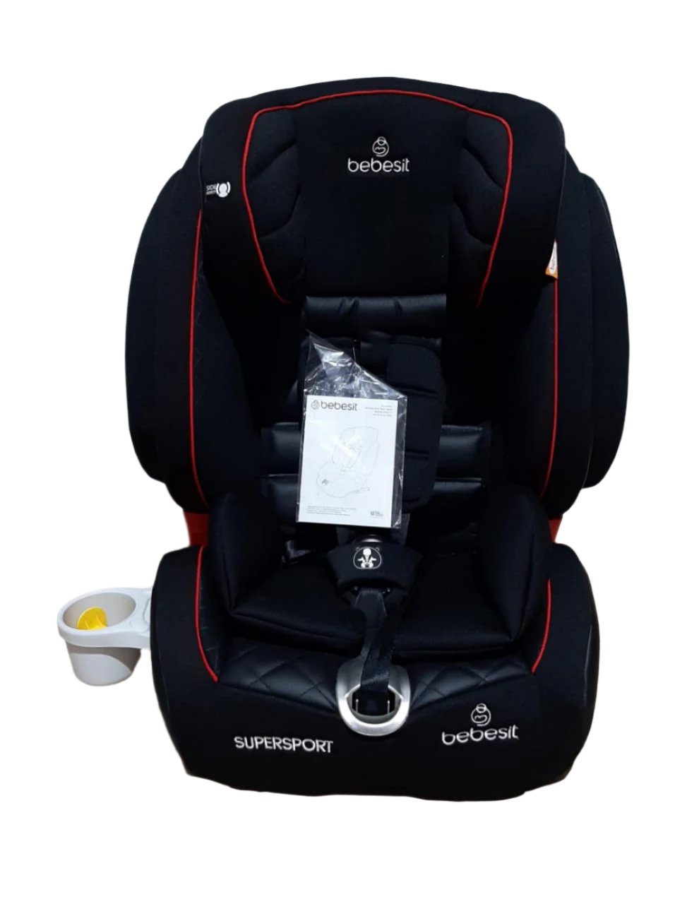 Silla De Auto Butaca Bebesit Super Sport Rojo Negro