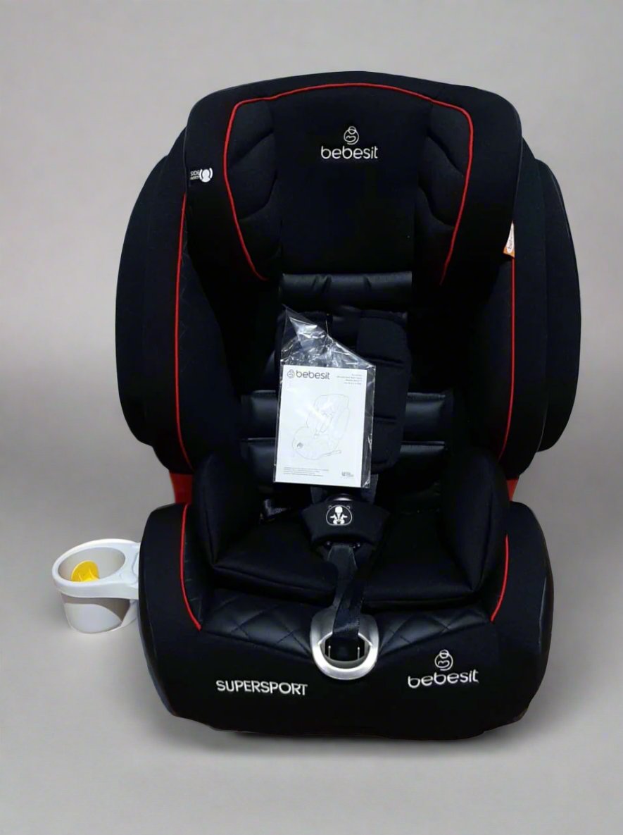 Silla De Auto Butaca Bebesit Super Sport Rojo Negro