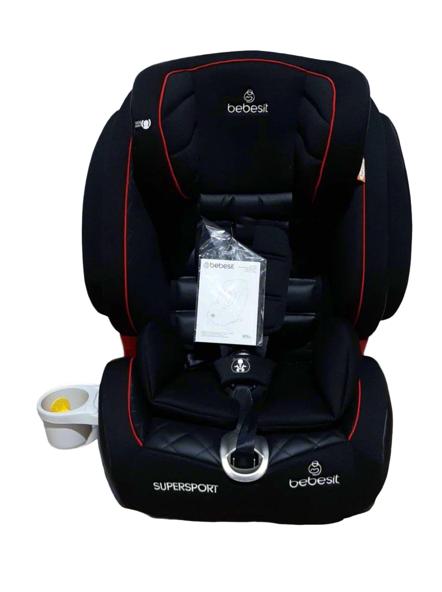 Silla De Auto Butaca Bebesit Super Sport Rojo Negro