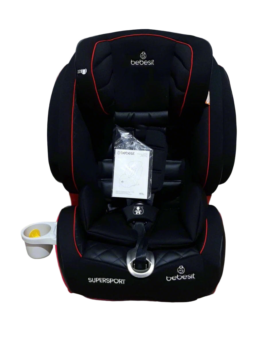 Silla De Auto Butaca Bebesit Super Sport Rojo Negro