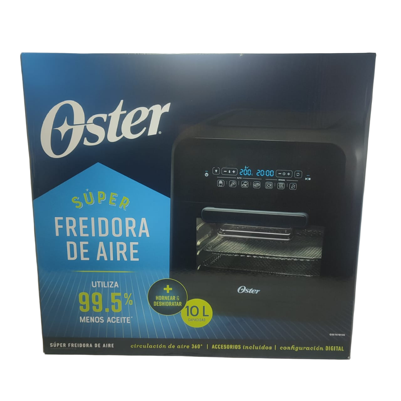 Super Freidora De Aire Oster Ckstafov3 10l