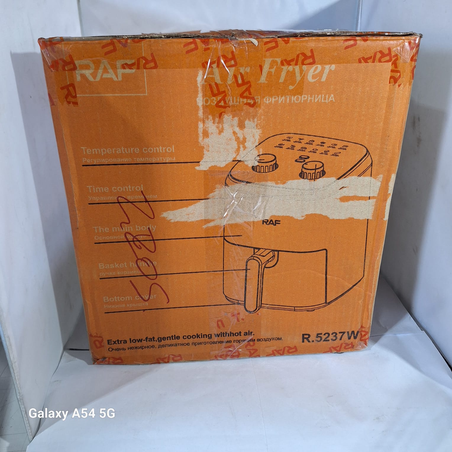 Freidora De Aire Raf R5237W Beige 4.8L[Openbox]