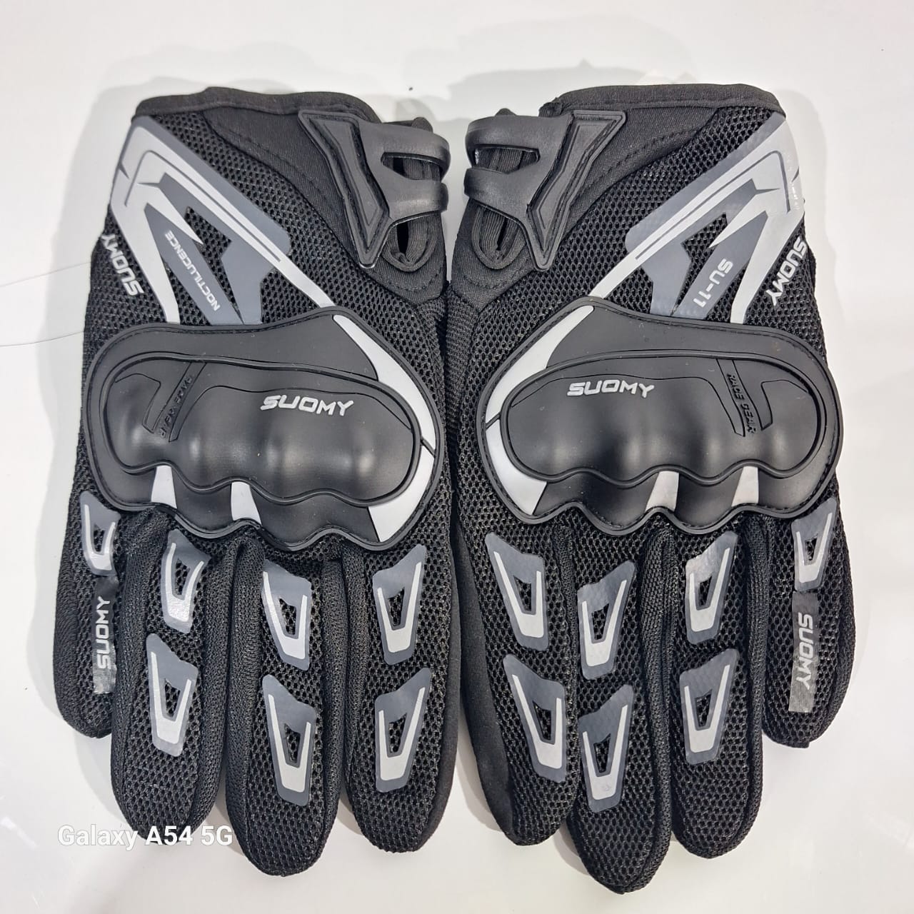 Guantes Para Moto Suomy Mesh Protect Y Touch Screen Su-11 Negro Xl