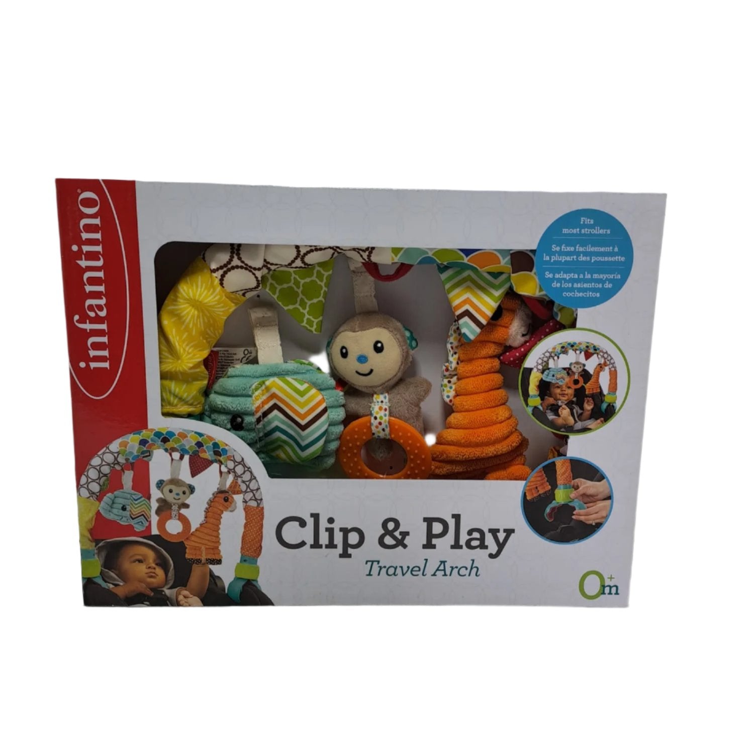 Arco Clip Y Play Infantino Animales 0+M Unisex