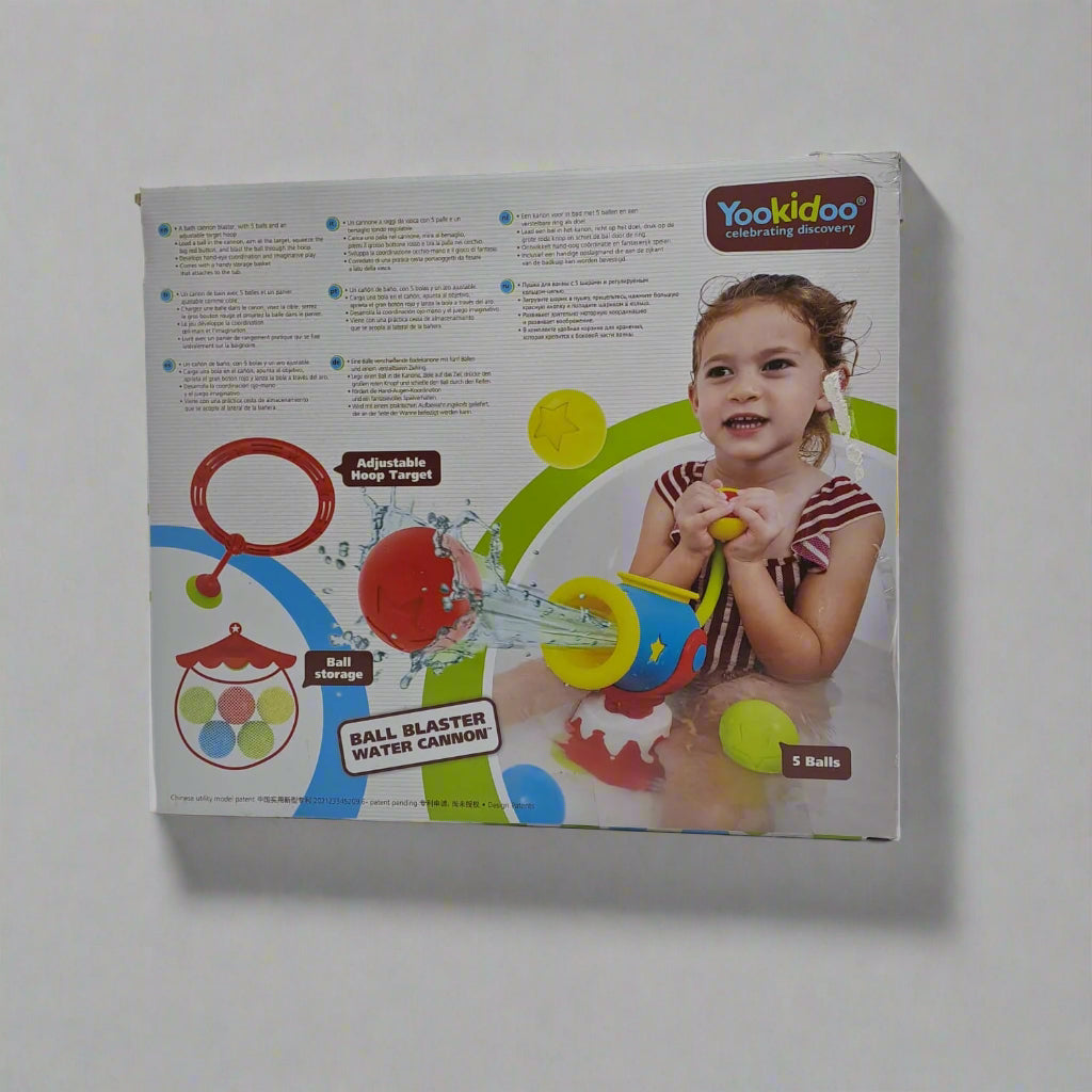 Juego de Baño Grifo Lanzapelotas Yookidoo