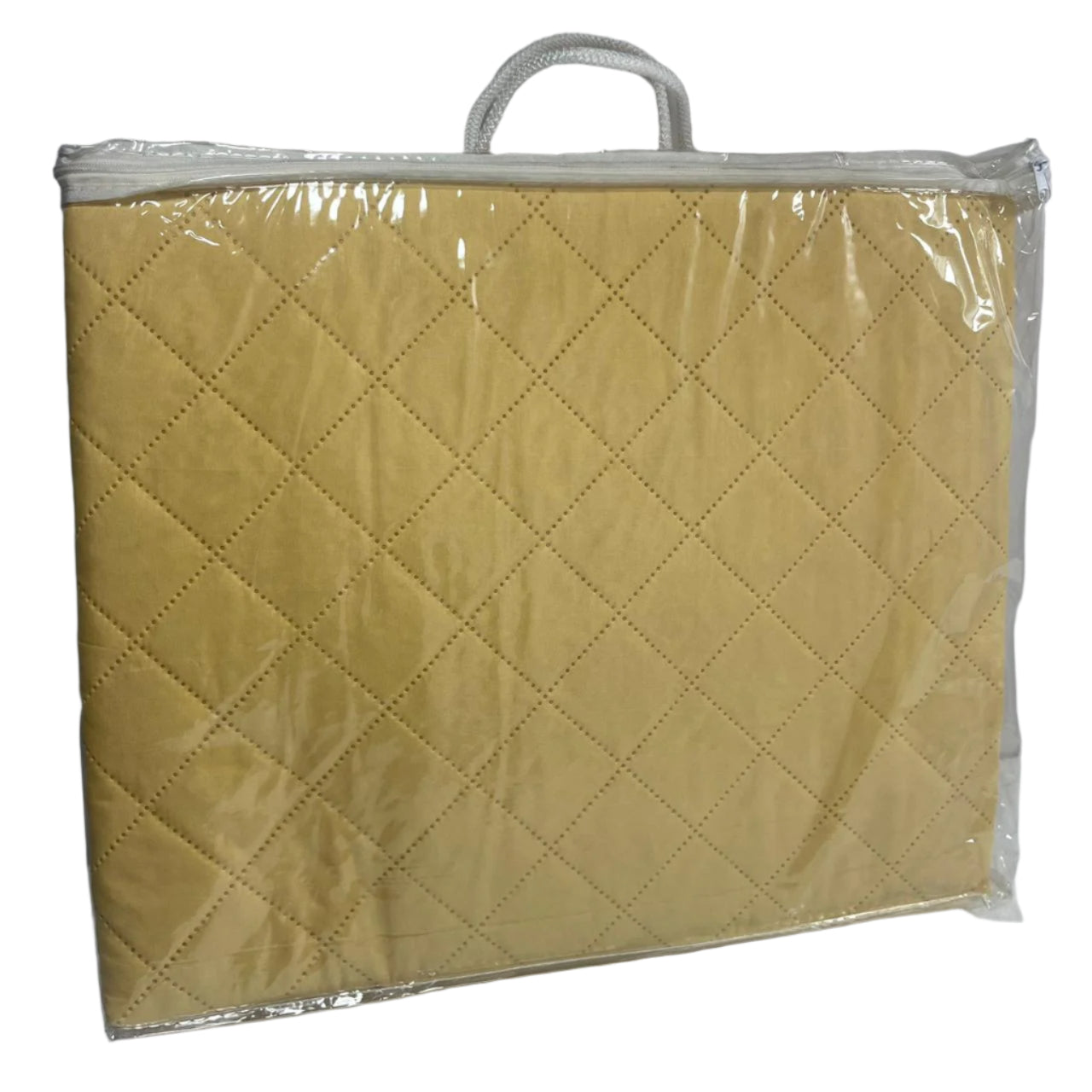 Quilt Basic Ultrasonico Mashini Mostaza 2 Pl