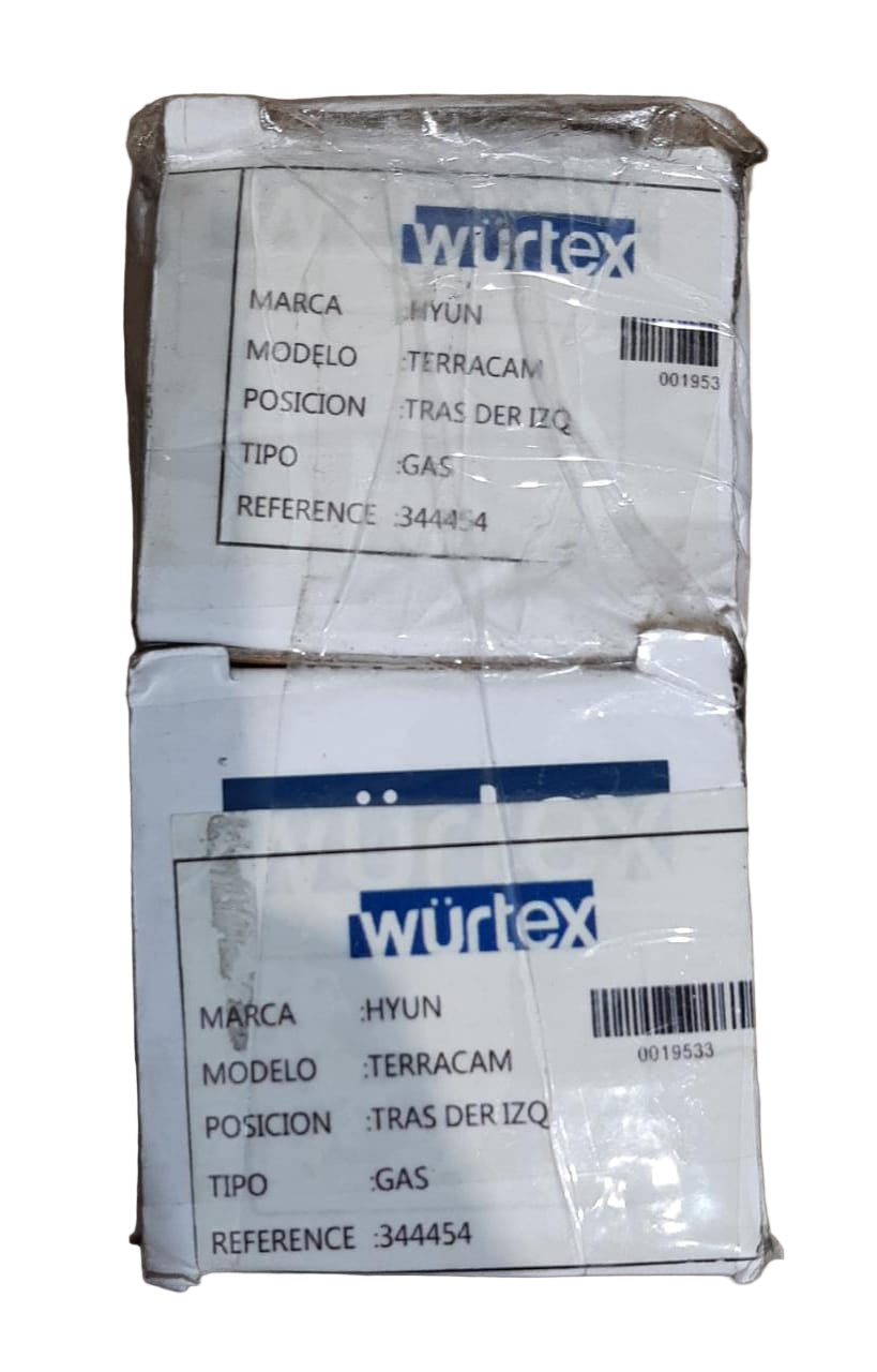 Set 2 amortiguadores traseros izquierdo-derecho tipo gas para hyundai terracan