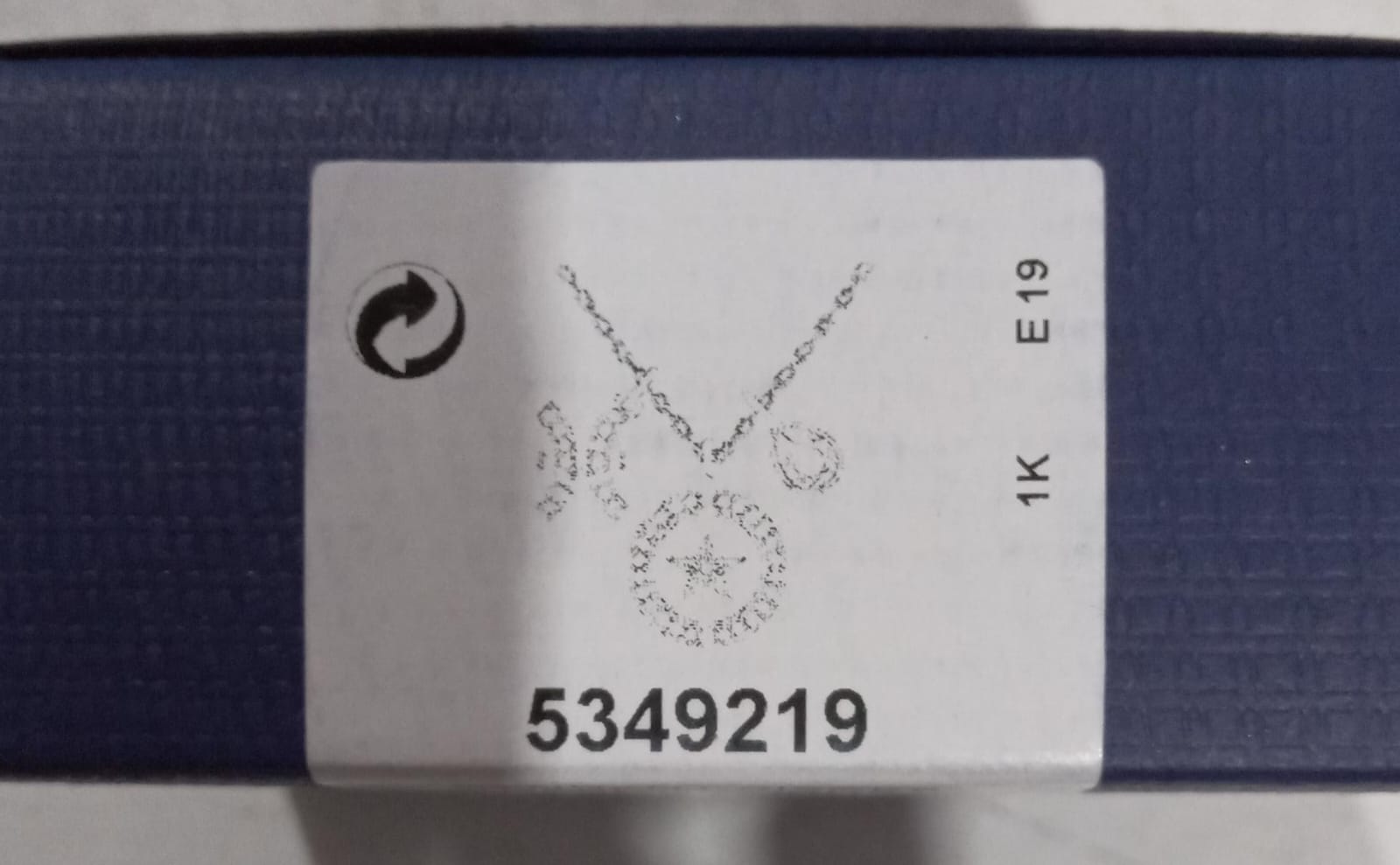 Colgante Swarovski Piscis Debl/Cry/Rhs Swarovski 5349219 Femenino