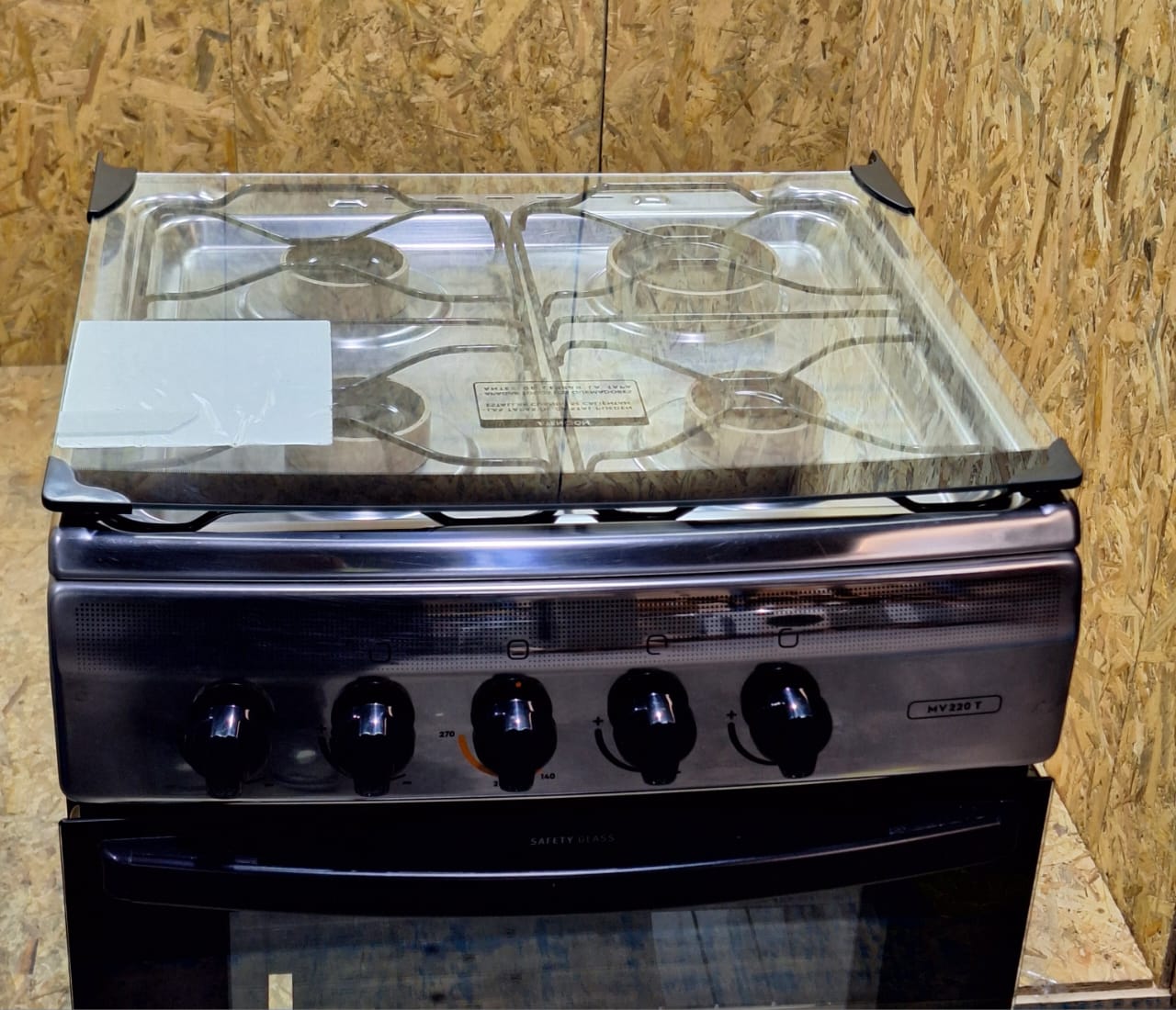 Cocina A Gas Licuado Mademsa 4 Quemadores Mv 220 T Silver