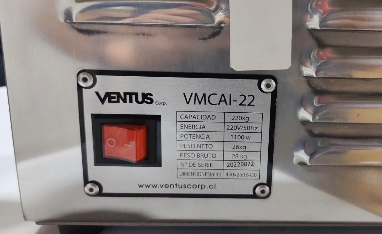 Moledora Carne Compacta Ventus Vmcai-22 Inox