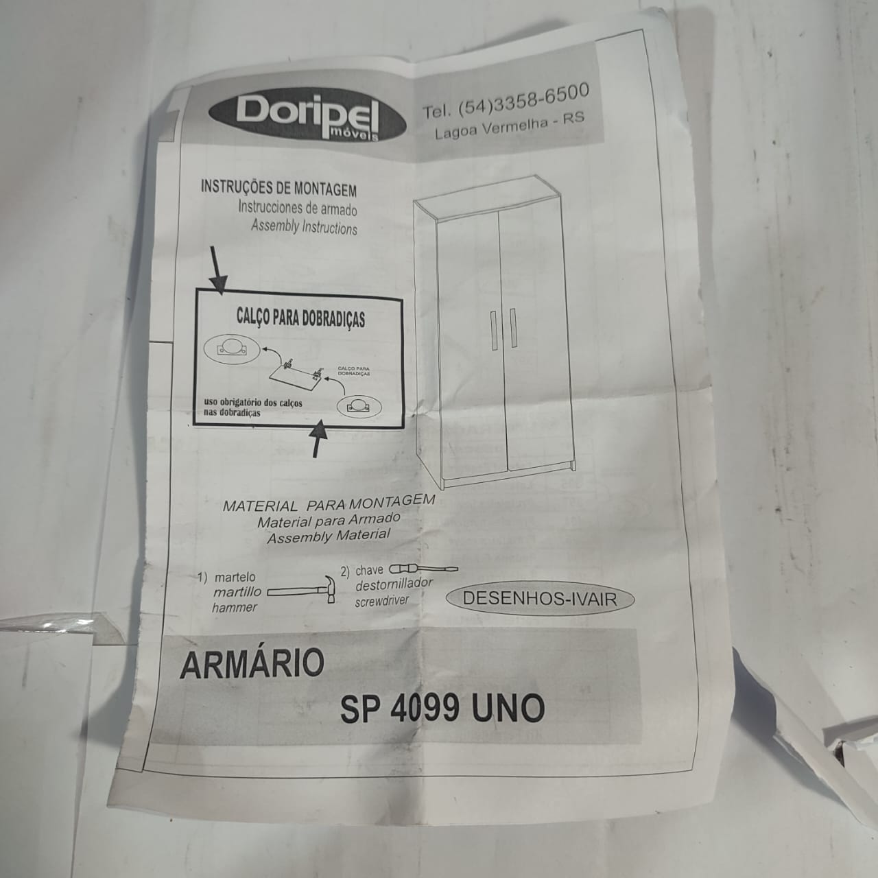 Zapatera De Madera De Mdp Casa Joven Ibiza Fendy/Amendoa (409989-Cx1)