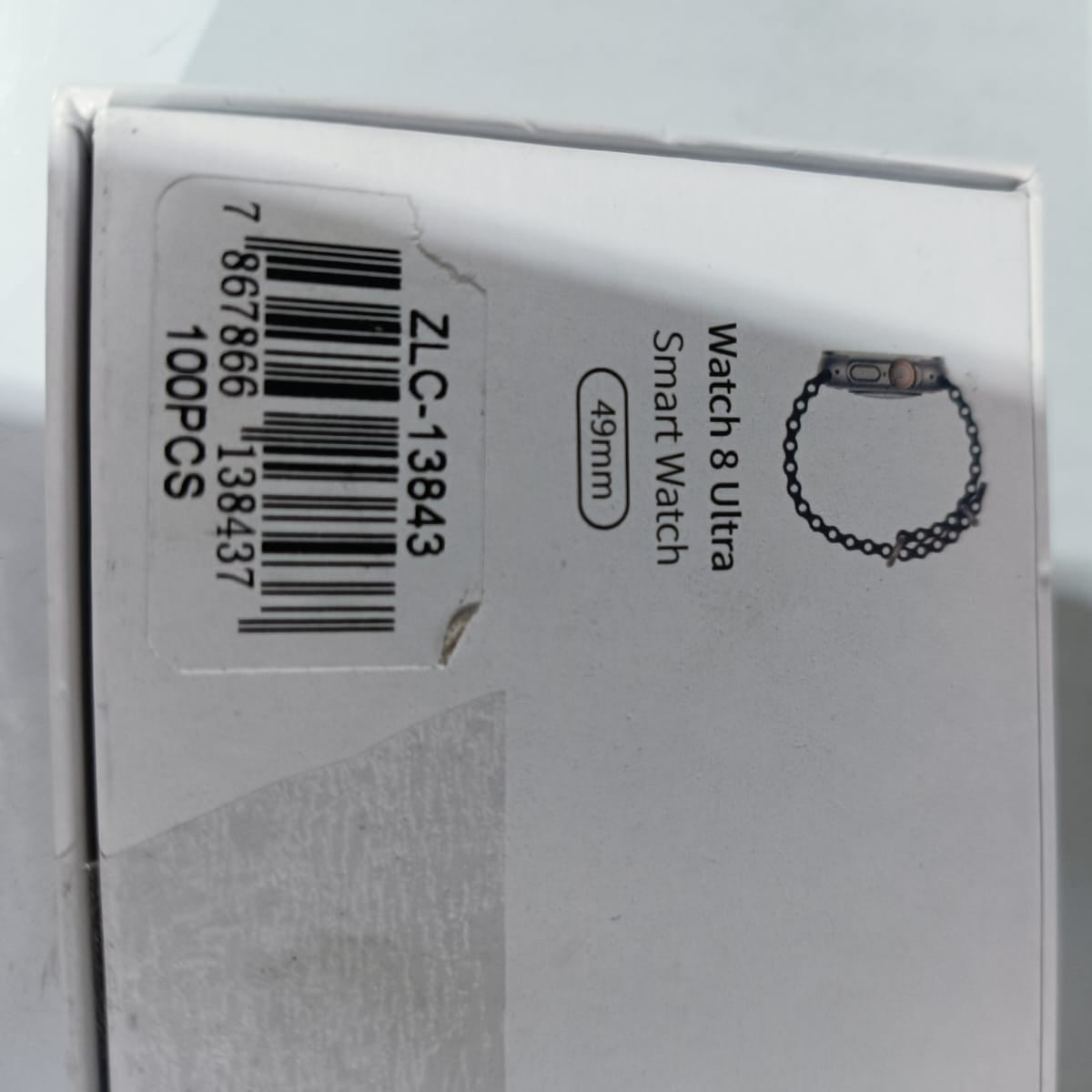 Reloj Inteligente Genérico Watch 8 Ultra Negro 49mm