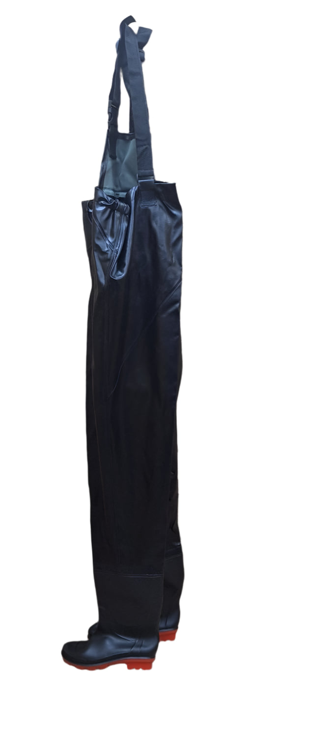 BOTAS FISHING GENERICO WADERS DE UNA SOLA PIEZA, IMPERMEABLES NEGRO M MASCULINO