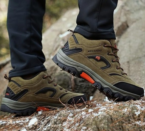 Zapatillas De Montaña Jx Antideslizante Novedades Caqui 43 Masculino