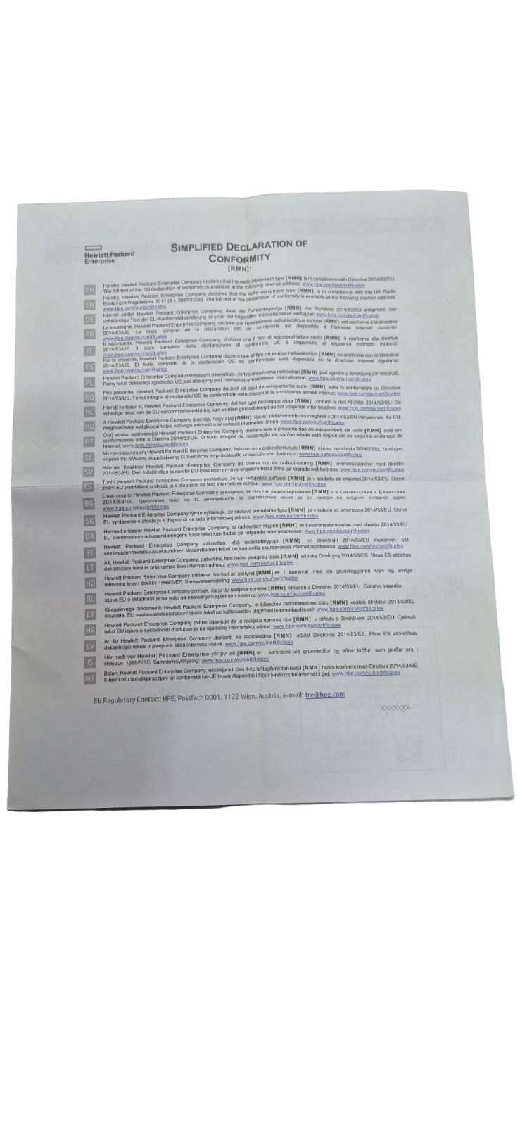 Punto de Acceso Inalámbrico Aruba APIN0505 - Blanco