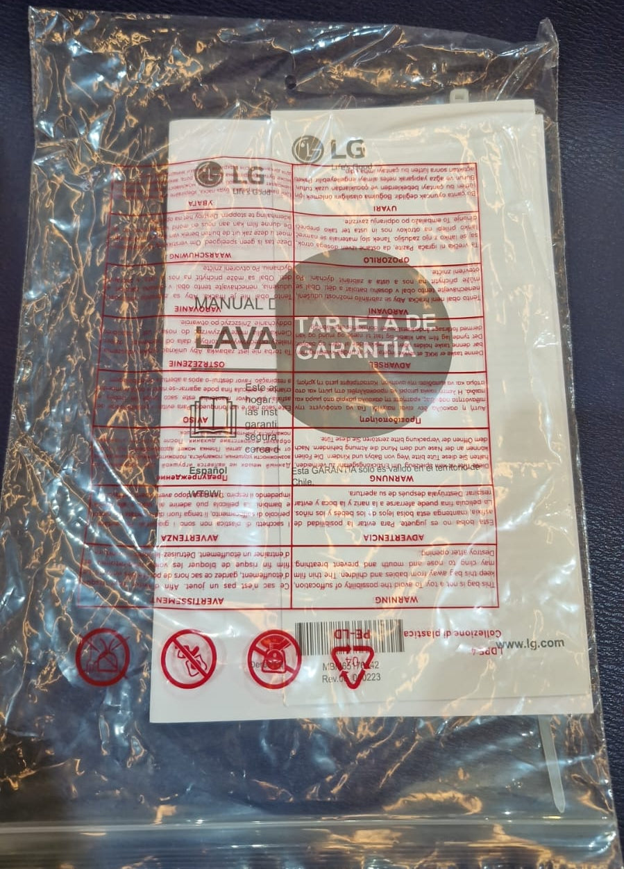 Lavadora Automática Lg Wt9wl Blanca 9kg