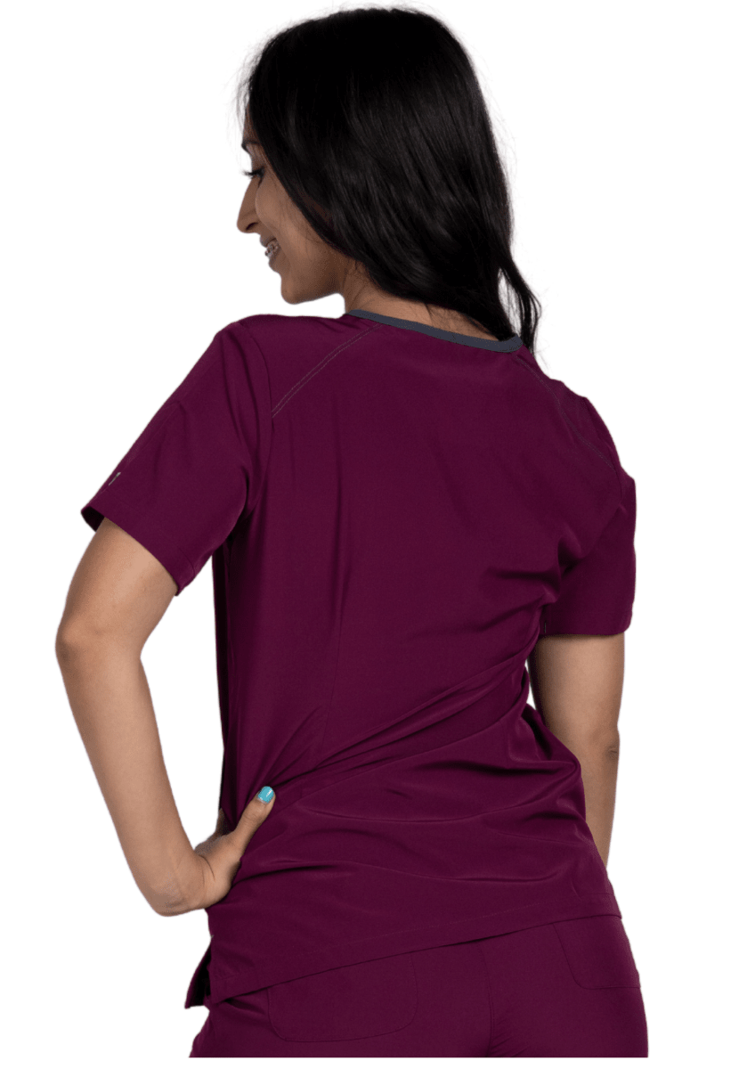 Polera Clinica Matrix Po-20064Sm 4510 Win Md Burdeo Md Femenino