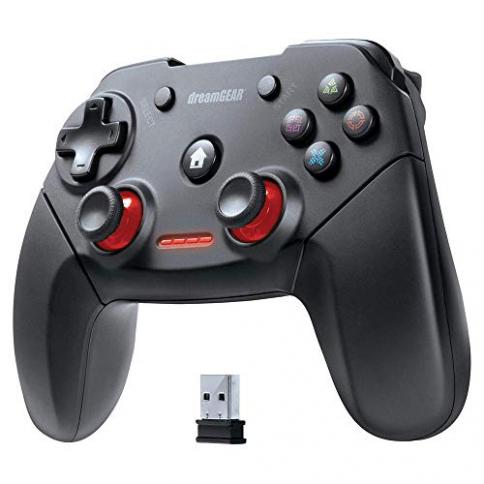 Controlador Inalambrico Dreamgear De2.4 Ghz Para Ps3 Y Pc Shadow Pro