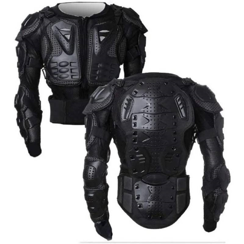 Chaleco Protector De Pecho Con Atv Motocross 1349-L Negro