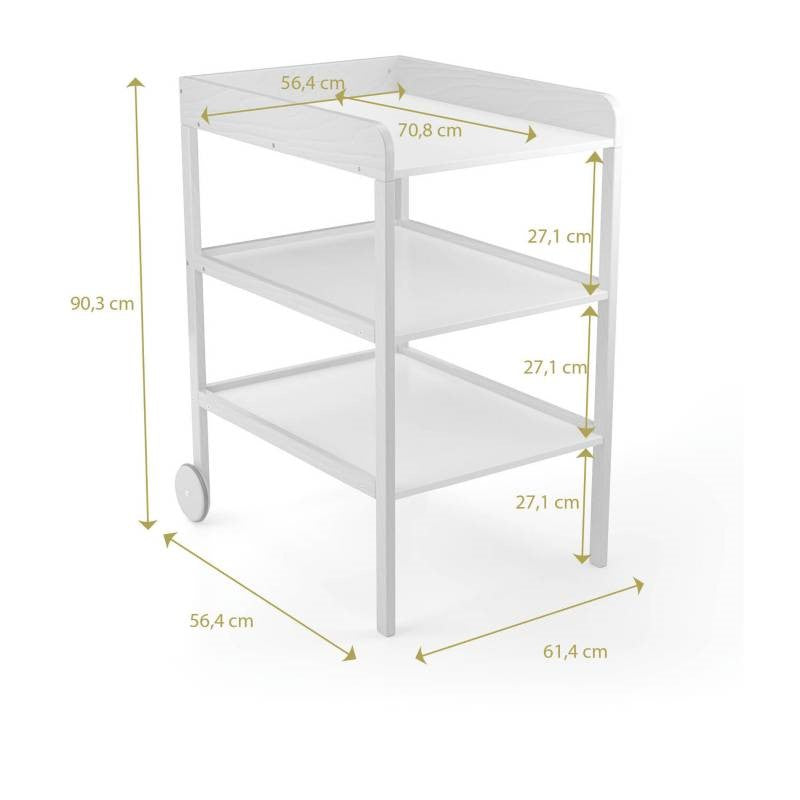 Mudador Geuther Clarissa Xl Madera Blanco