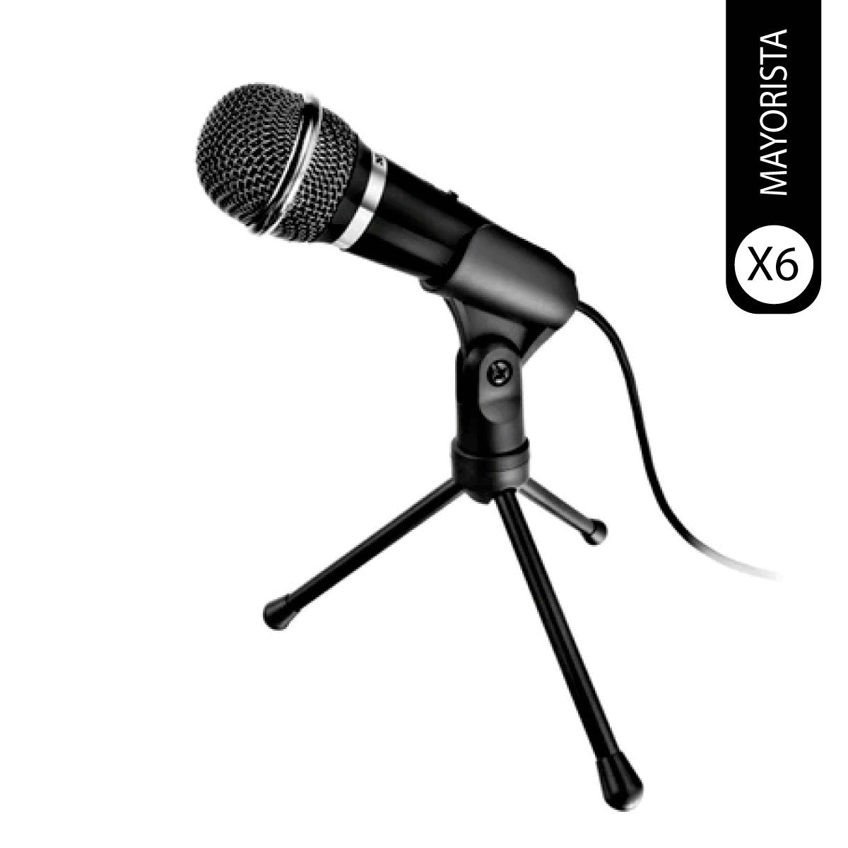 Pack de 6 micrófonos starzz all round trust
