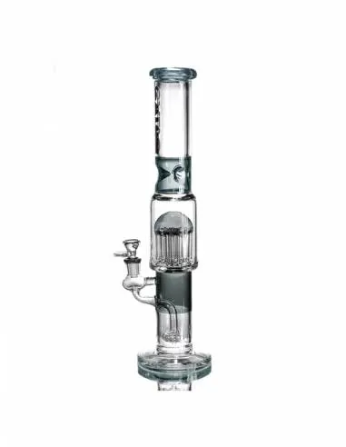 Bong Calvo Bonglab Straight Tube Perc Negro 42 Cm