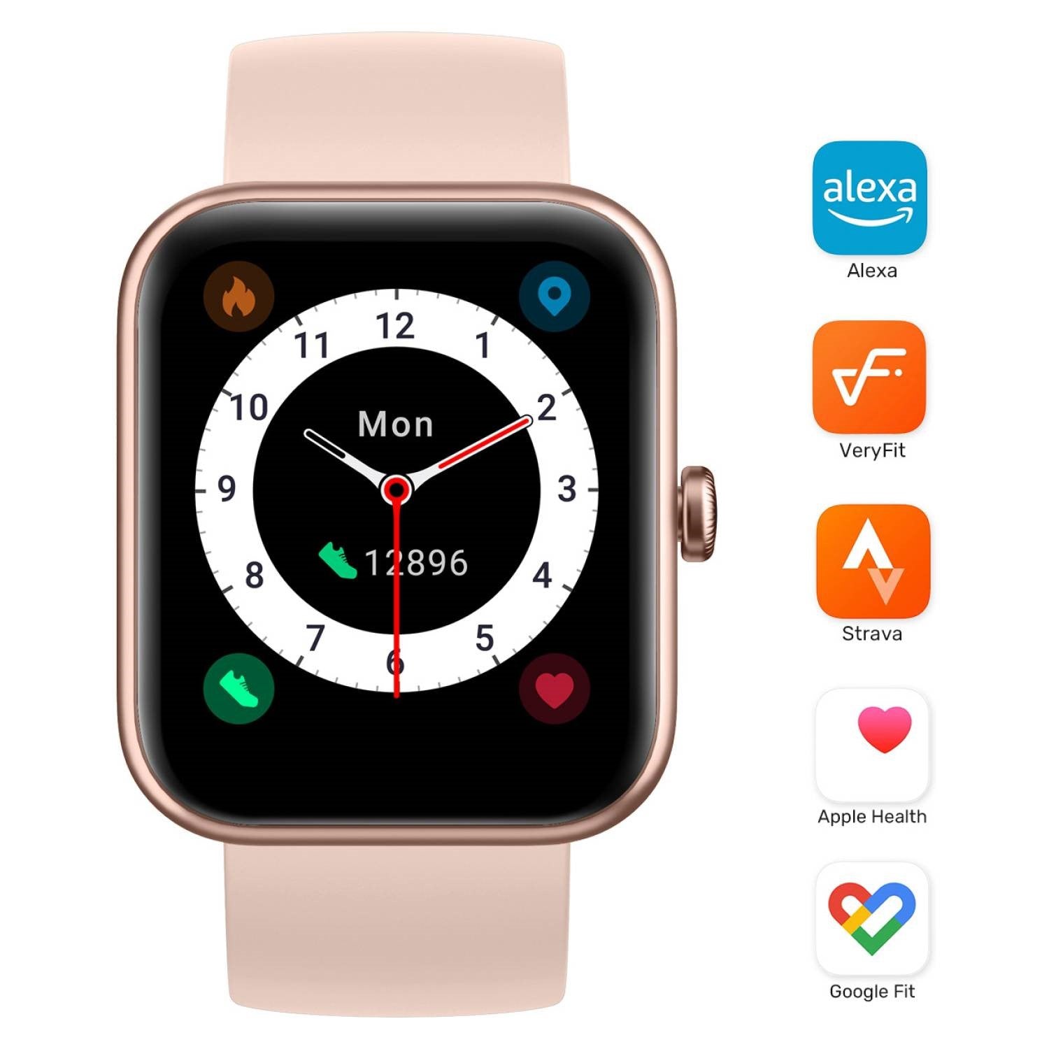 Rejor Smartwatch Lhotse Live 206 Pink